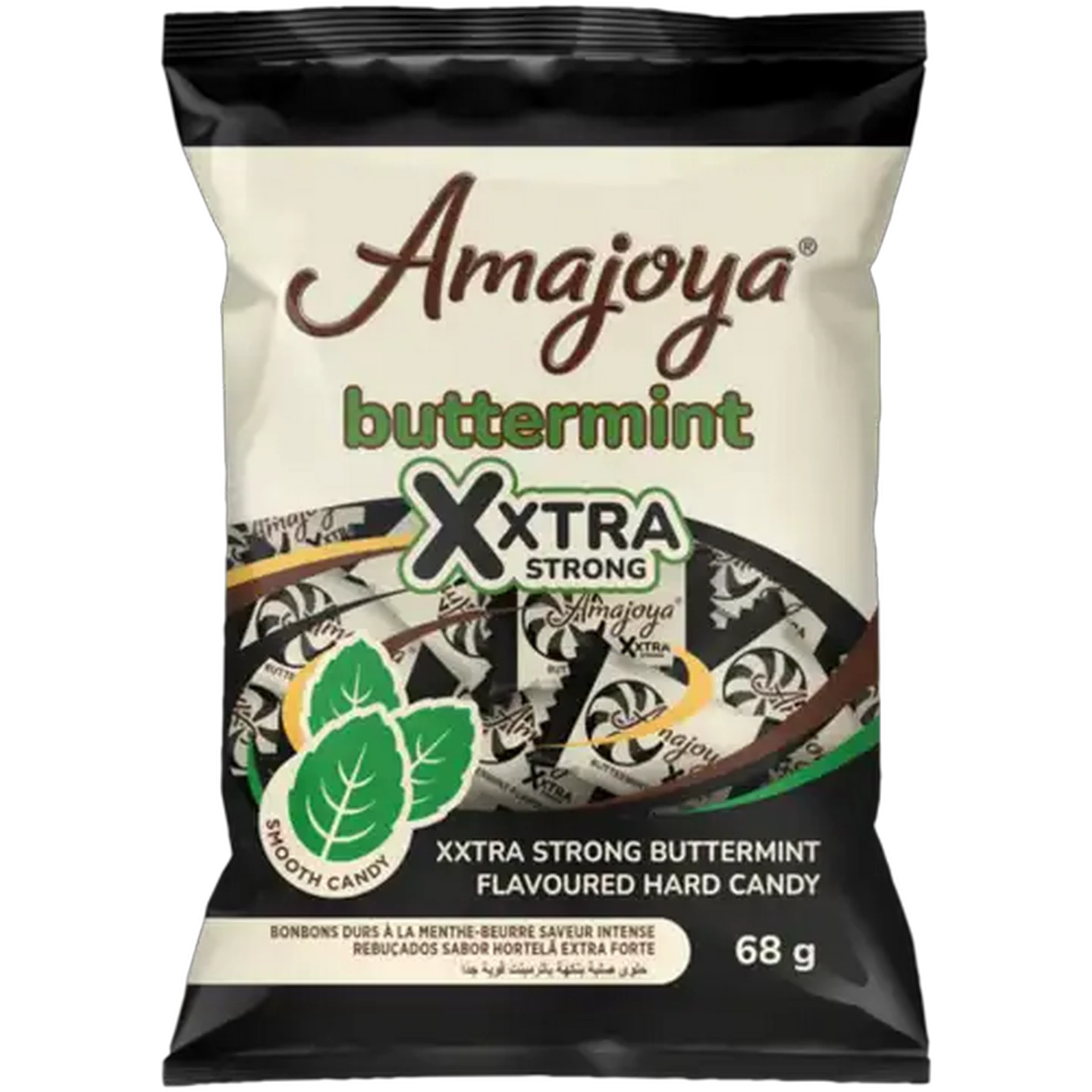 Image of Amajoya Xxtra Strong Buttermint Flavoured Hard Candy 68g