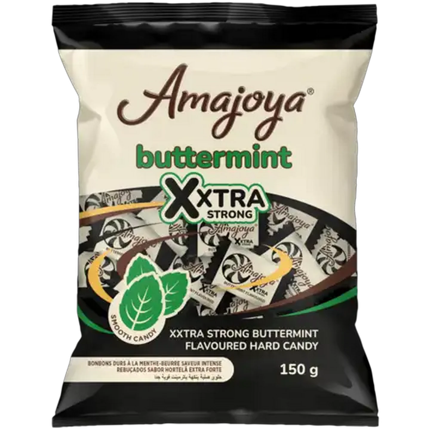 Image of Amajoya Xxtra Strong Buttermint Flavoured Hard Candy 150g