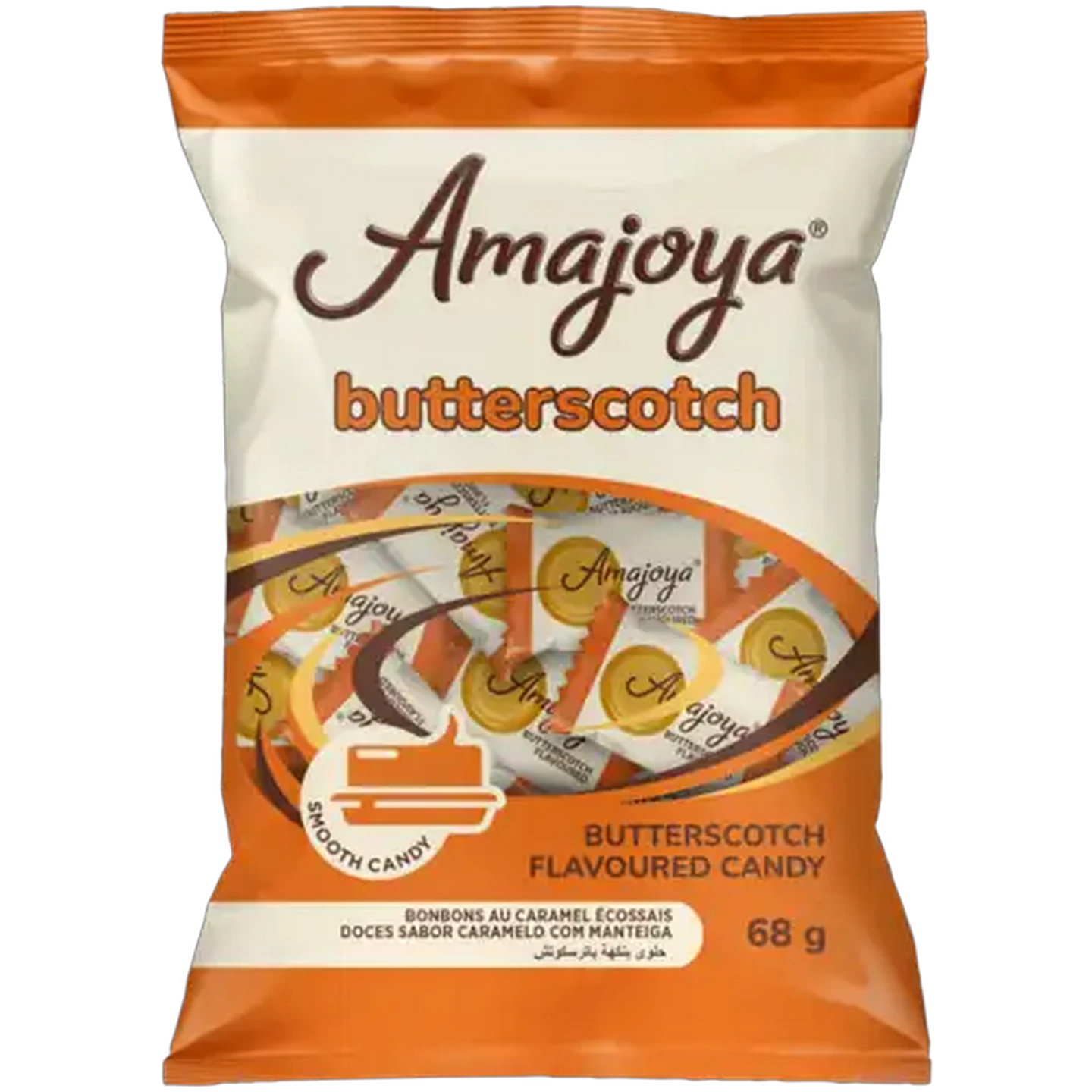 Image of Amajoya Butterscotch Flavoured Candy 68g