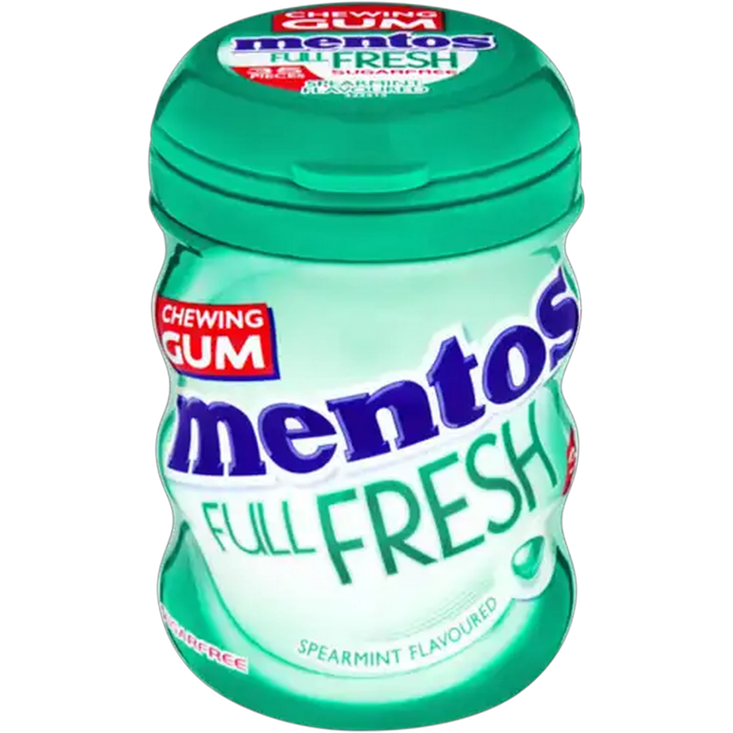 Image of Mentos Full Fresh Spearmint Flavoured Sugar Free Chewing Gum 35 Pack