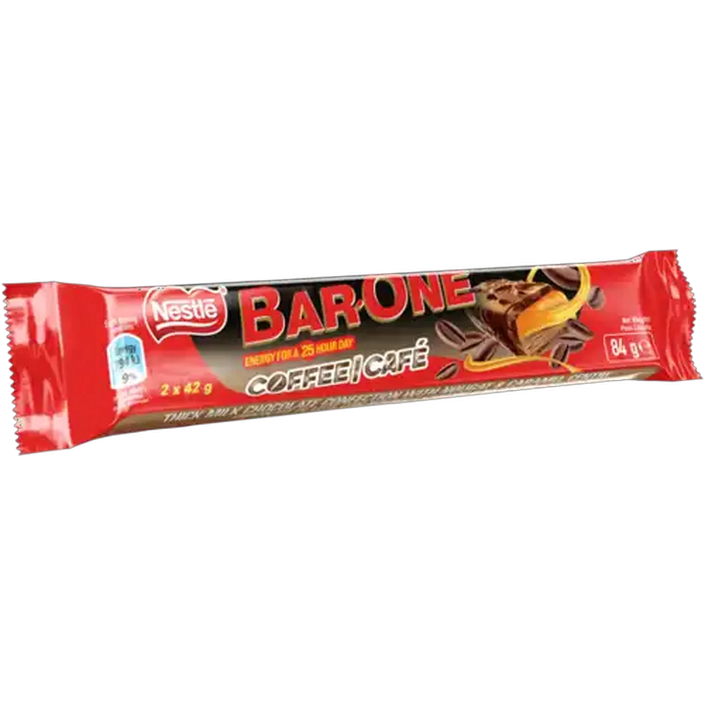 Image of Nestlé Bar-One Coffee/Café Chocolate Bar 84g