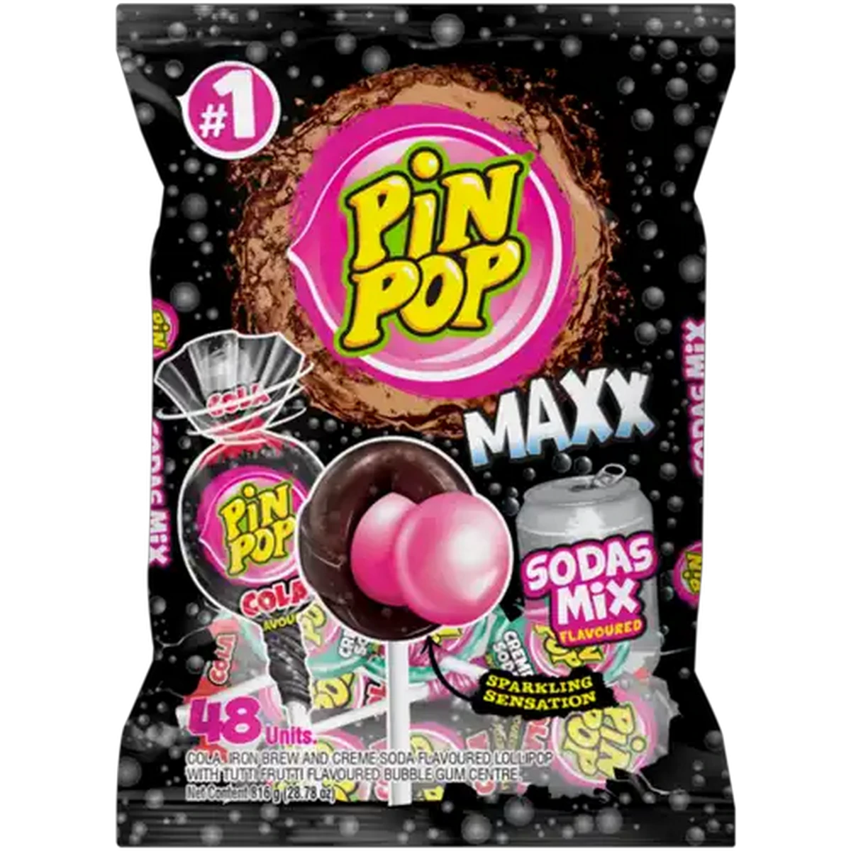 その他 POP Checkers Sixty60 | Pin Pop Maxx Assorted Sodas Mix Flavoured