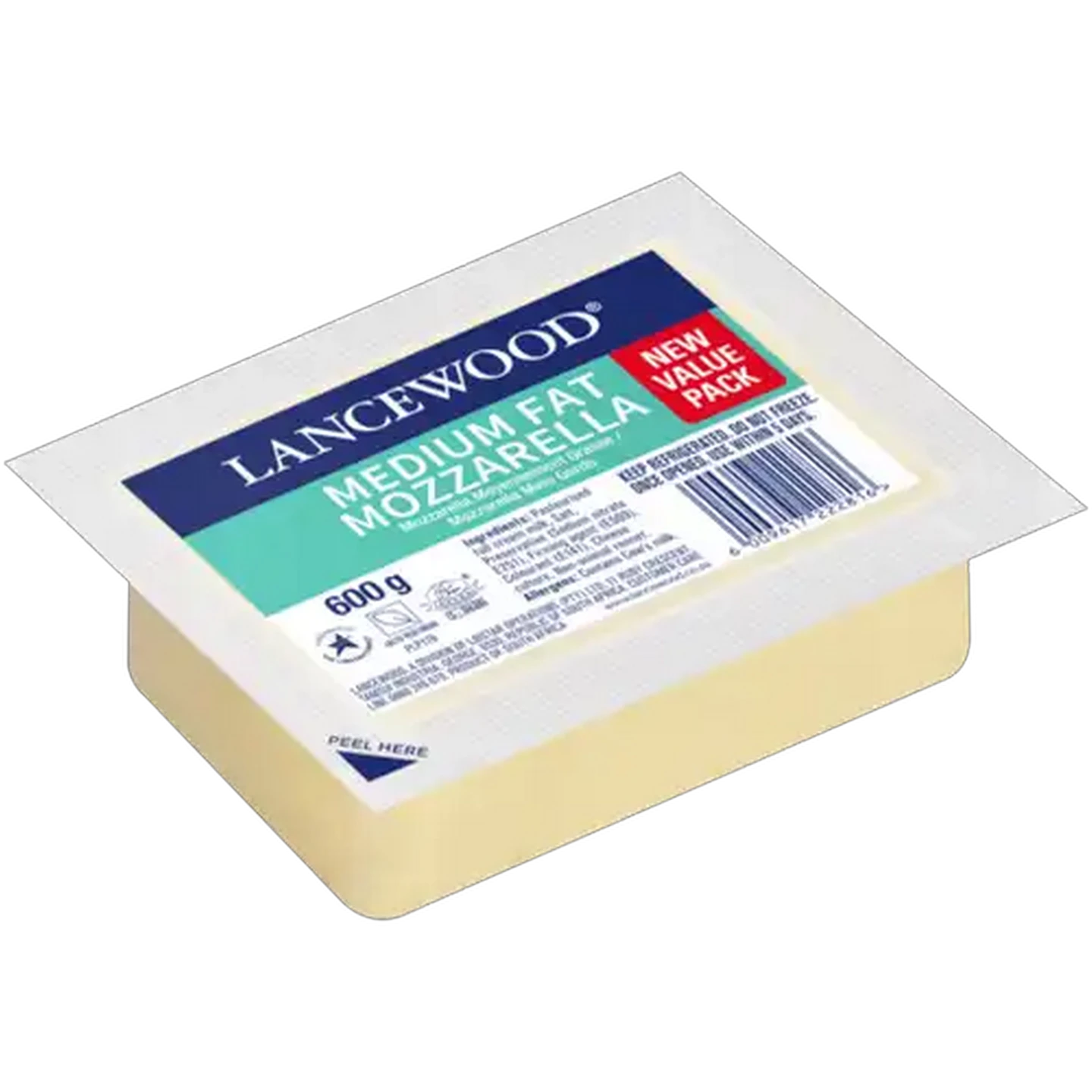 Image of LANCEWOOD Medium Fat Mozzarella 600g
