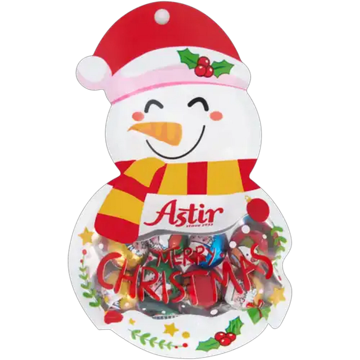 Image of ASTIR Christmas Milk Chocolate Pralines 50g