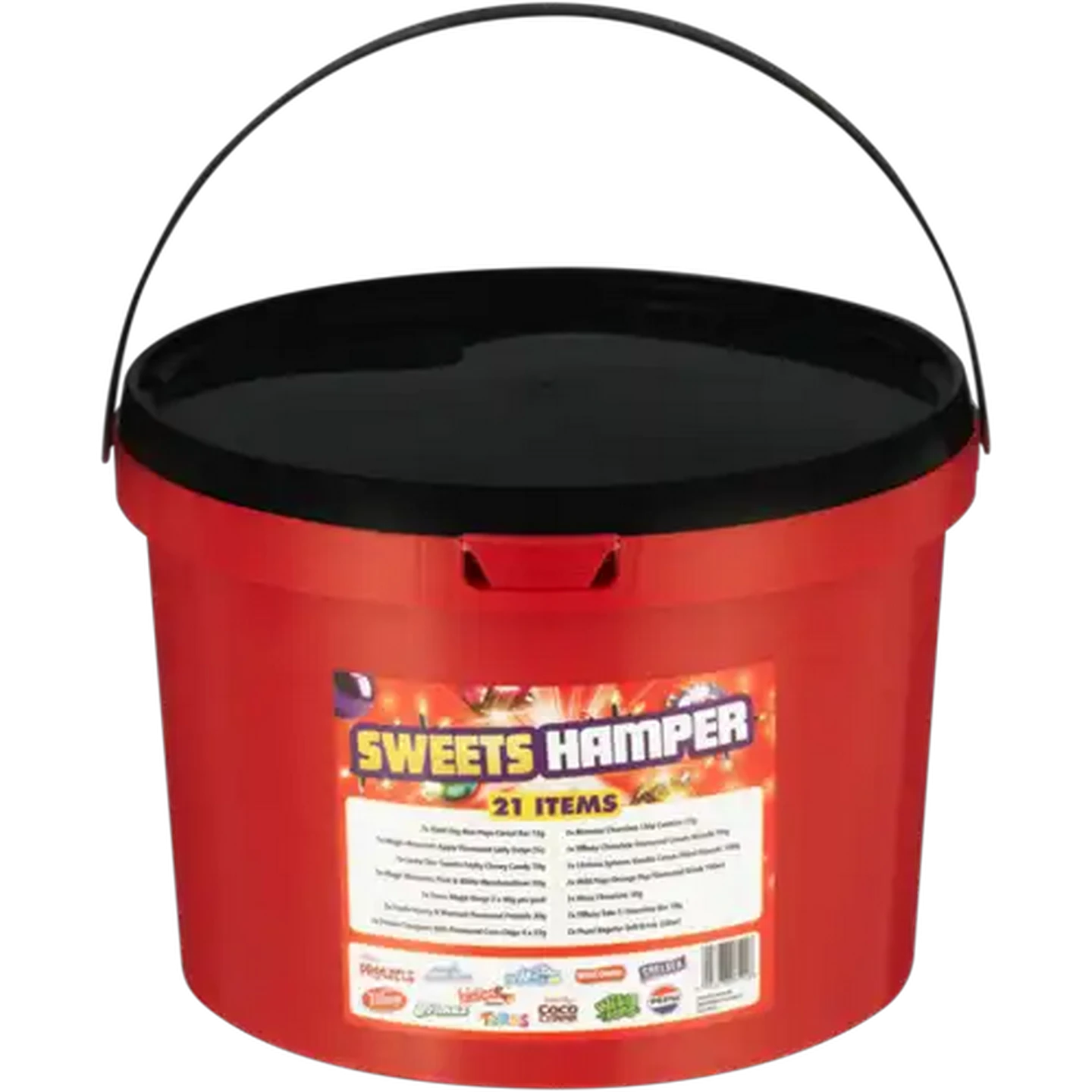 Image of Sweets Hamper Bucket 21 Piece