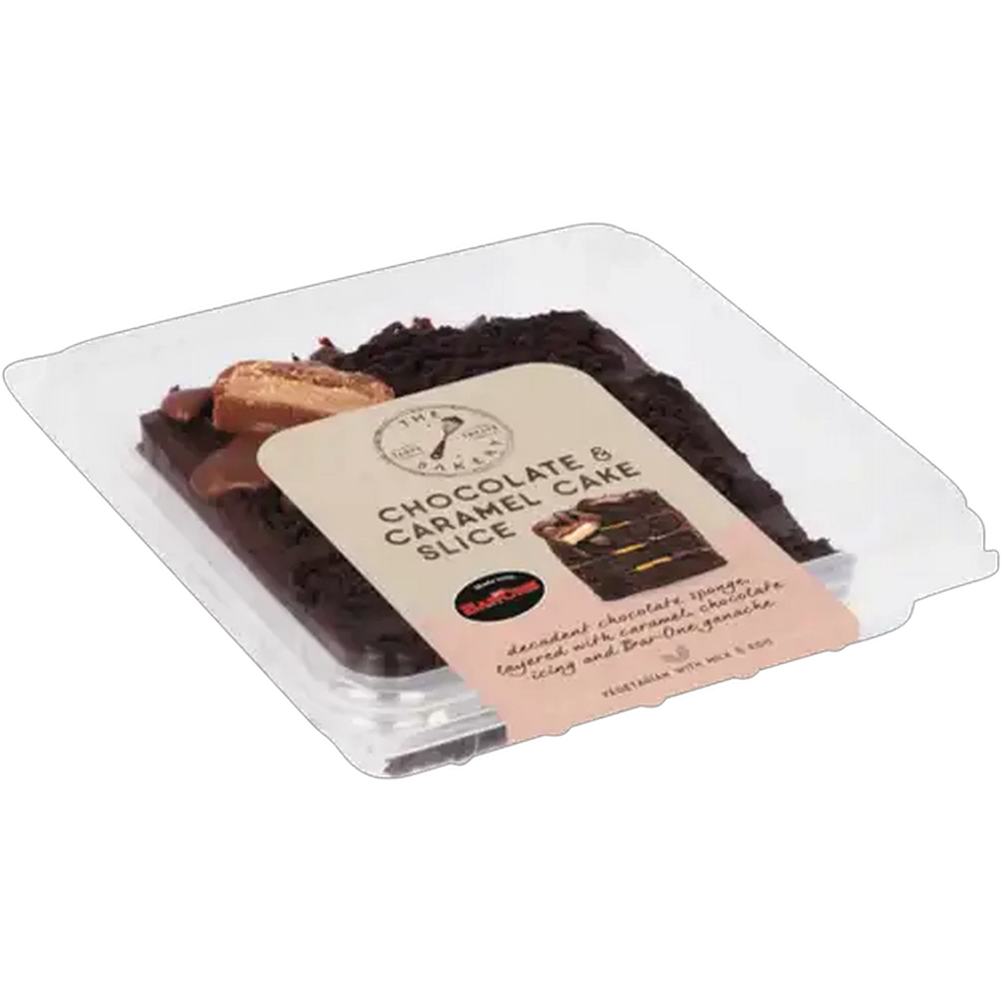 Image of The Bakery Chocolate & Caramel Cake Slice Single