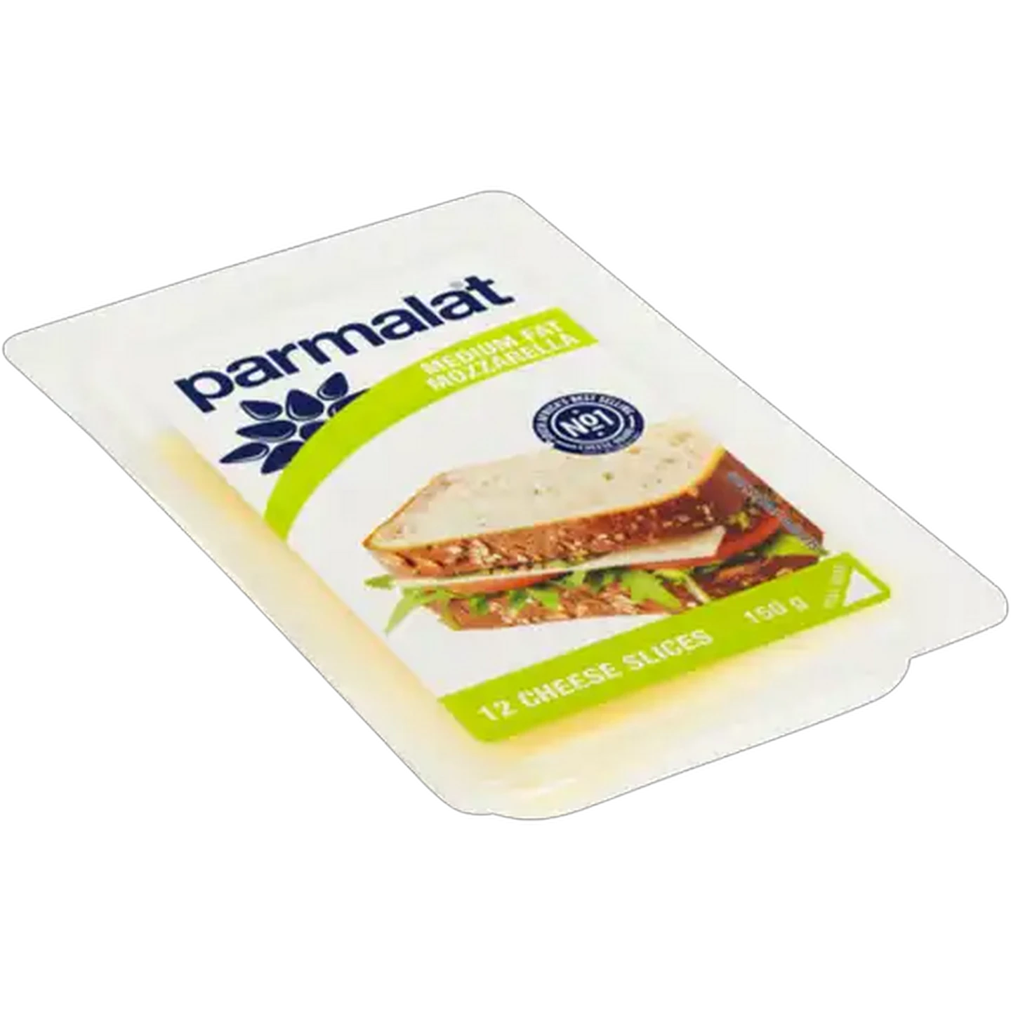 Image of Parmalat Medium Fat Mozzarella Cheese Slices 12 Pack