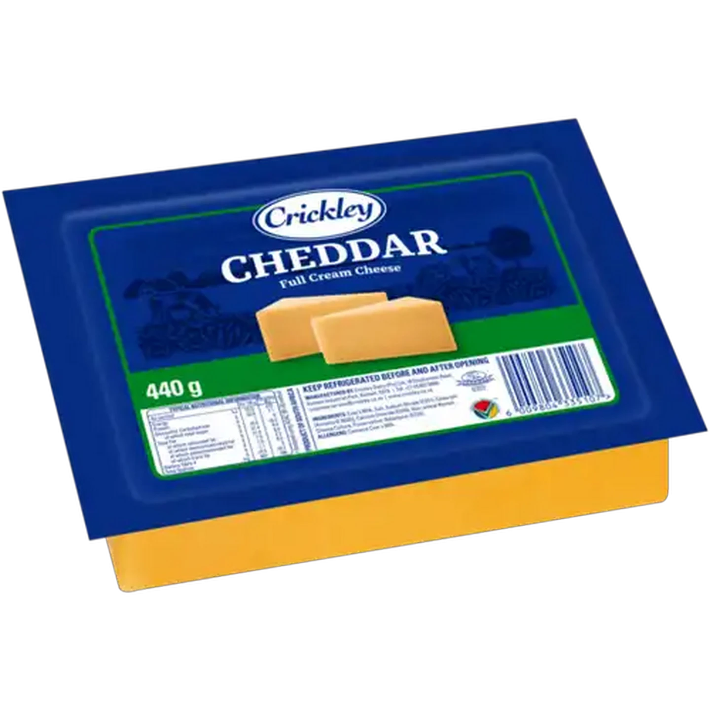Image of Crickley Full Cream Cheddar Cheese 440g