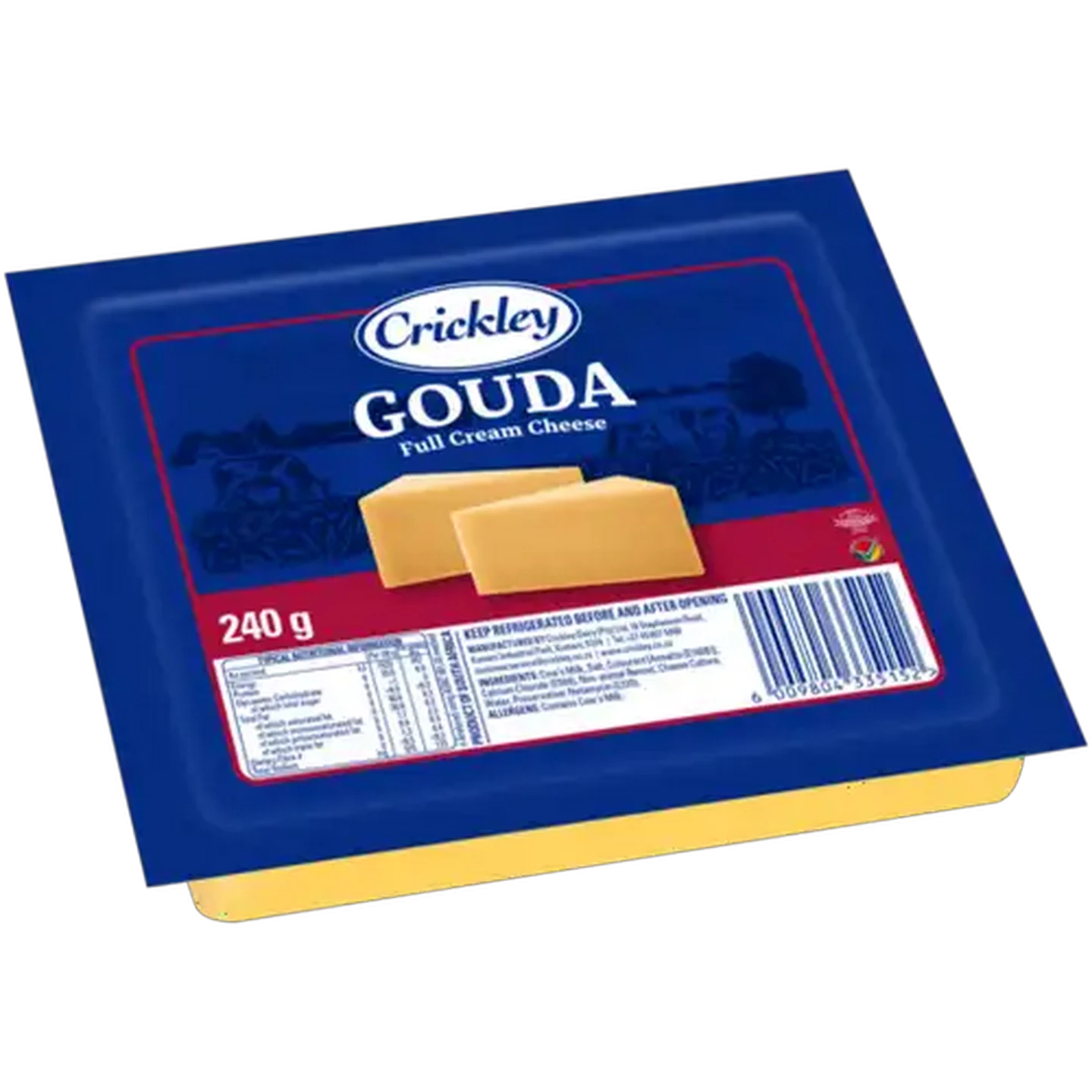 Image of Crickley Full Cream Gouda Cheese 240g