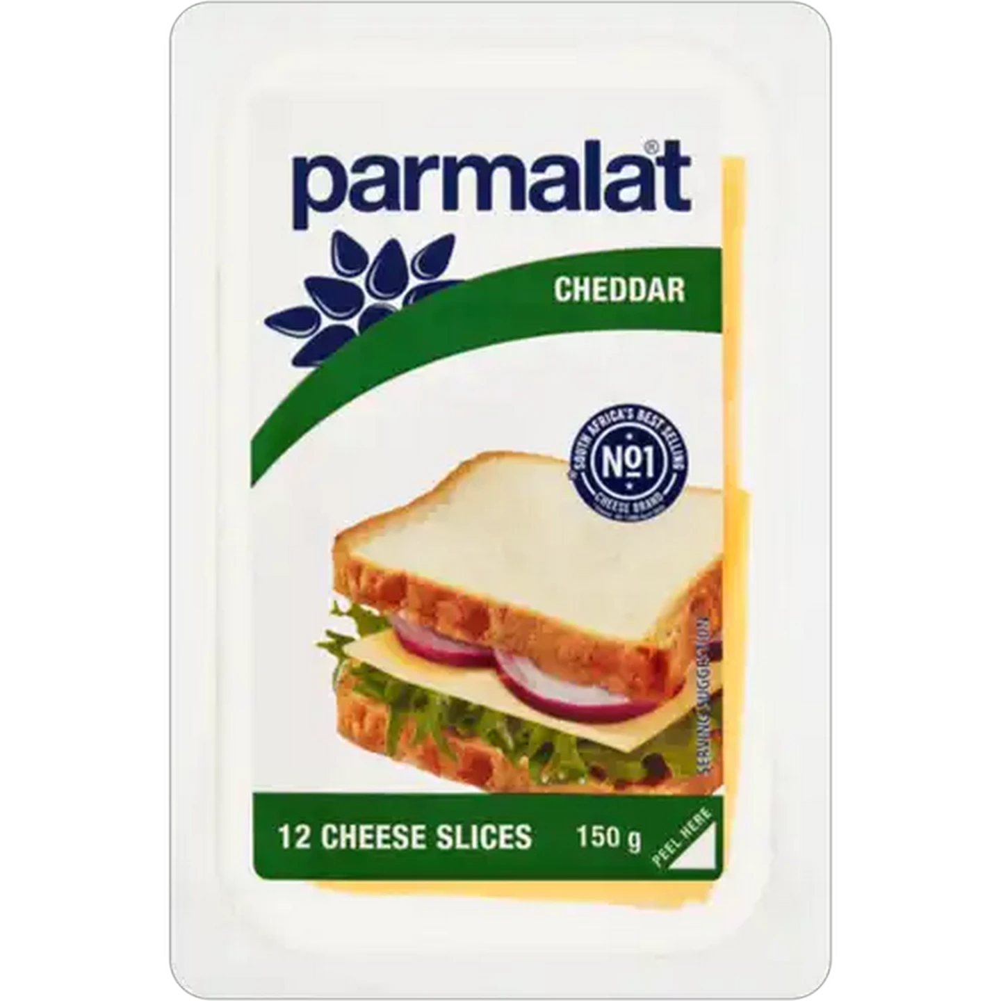 Image of Parmalat Cheddar Cheese Slices 12 Pack