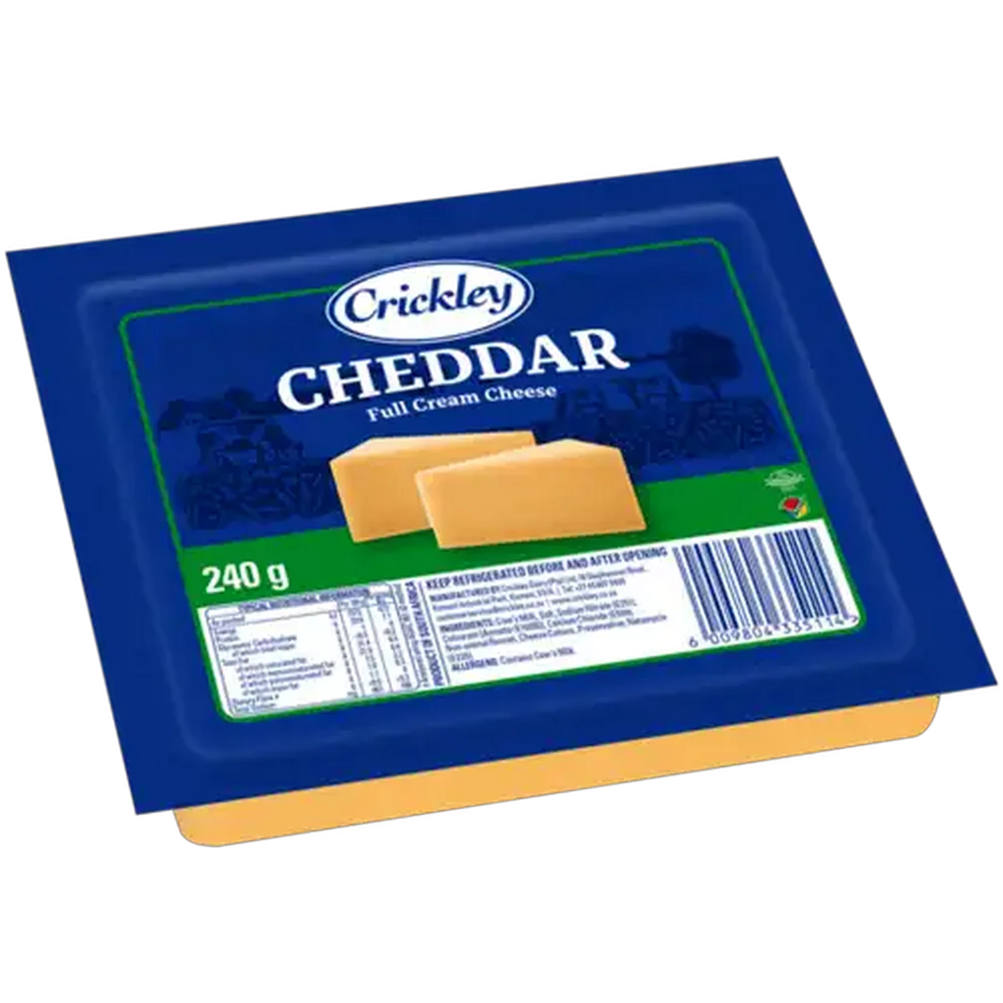 Image of Crickley Full Cream Cheddar Cheese 240g