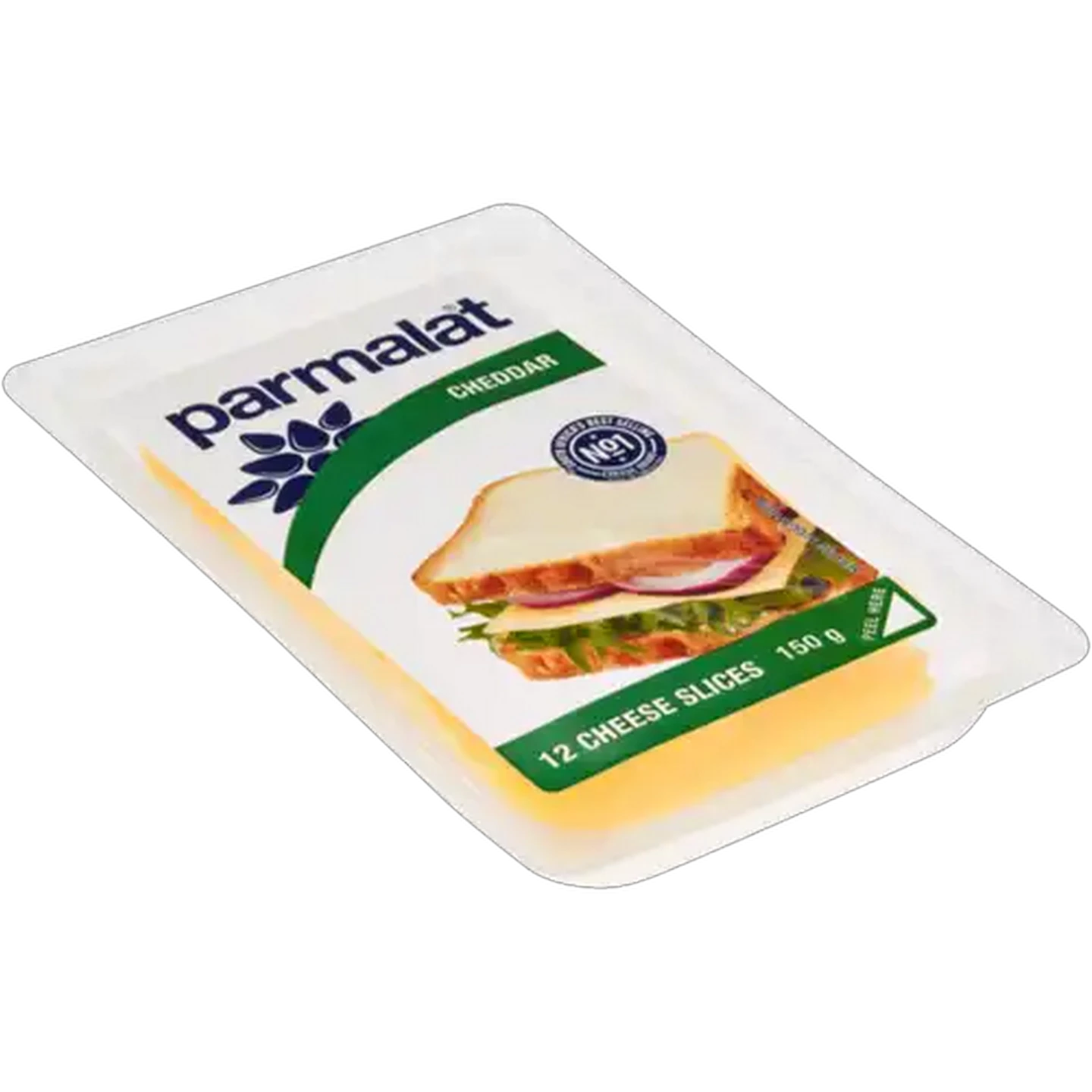Image of Parmalat Cheddar Cheese Slices 12 Pack