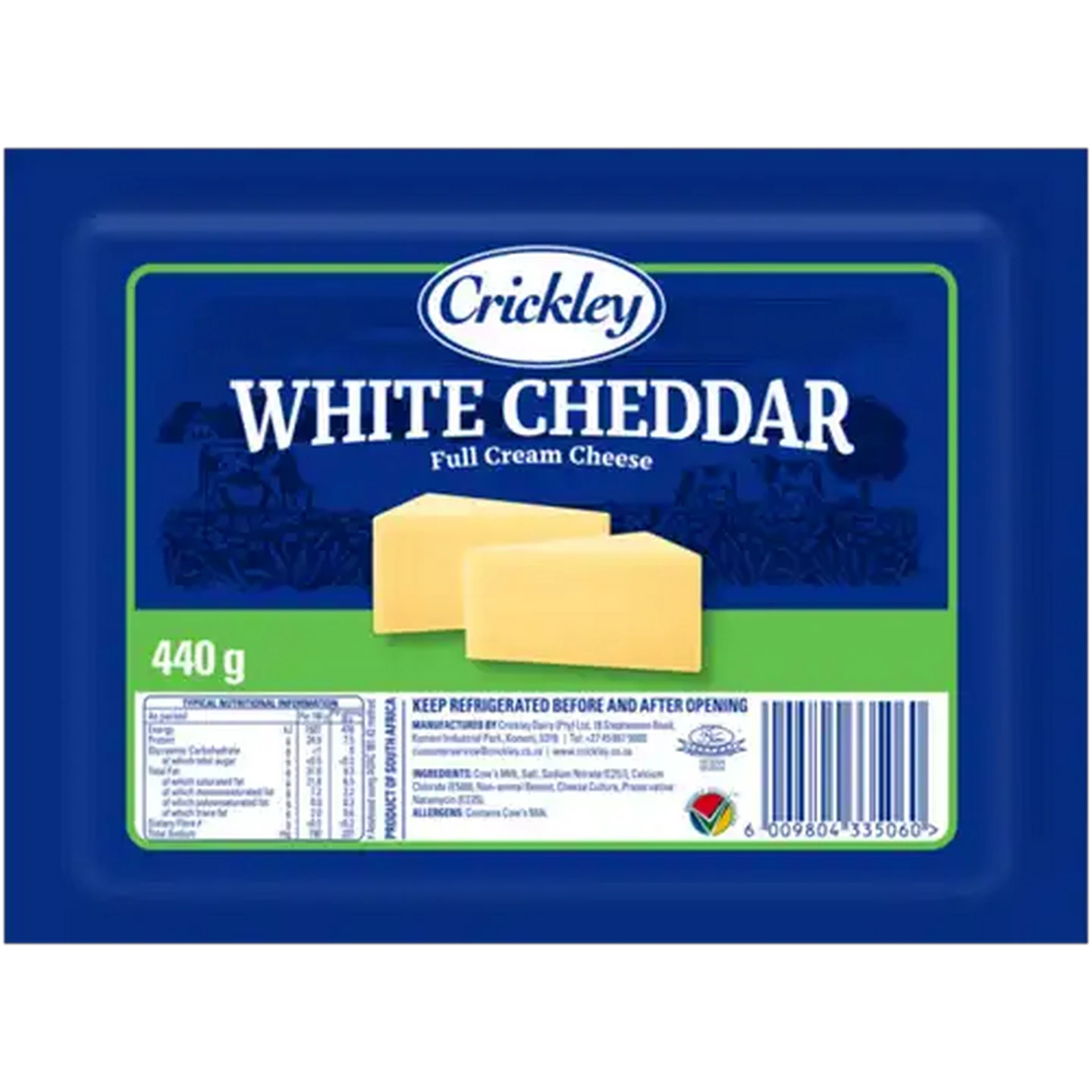 Image of Crickley Full Cream Cheddar Cheese 440g
