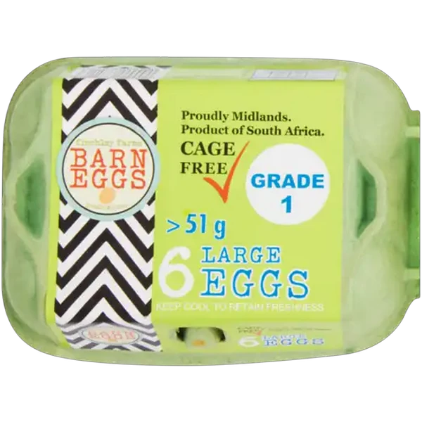 Finchley Farms Barn Eggs 6 Pack