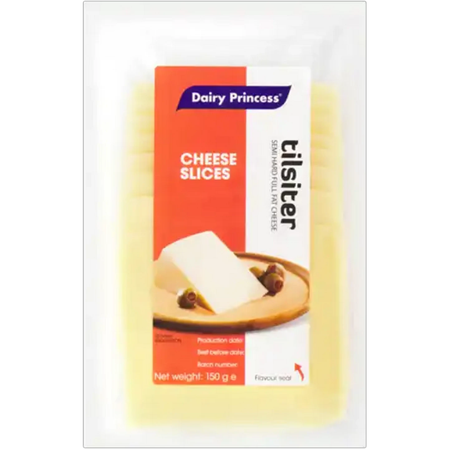 Image of Dairy Princess Tilsiter Cheese Slices 150g