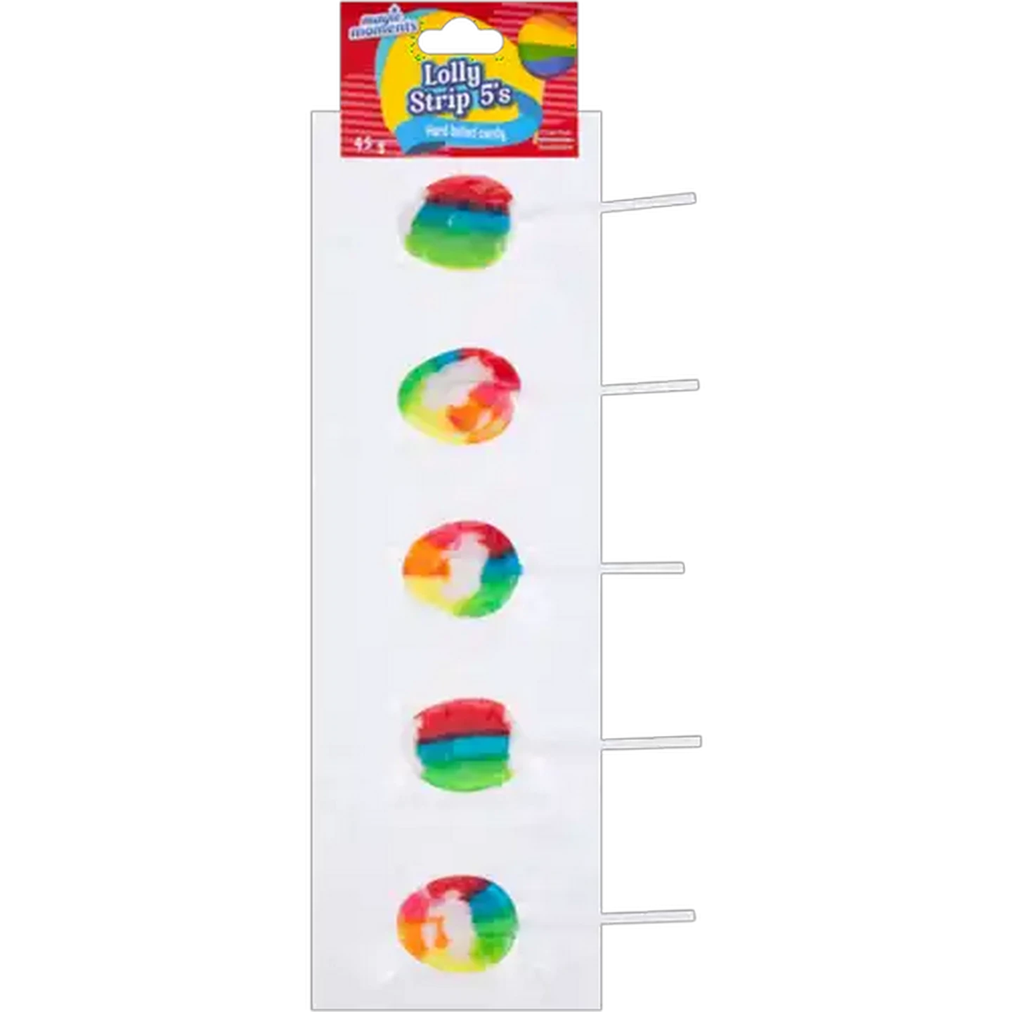 Image of Magic Moments Lolly Strip 5 Pack