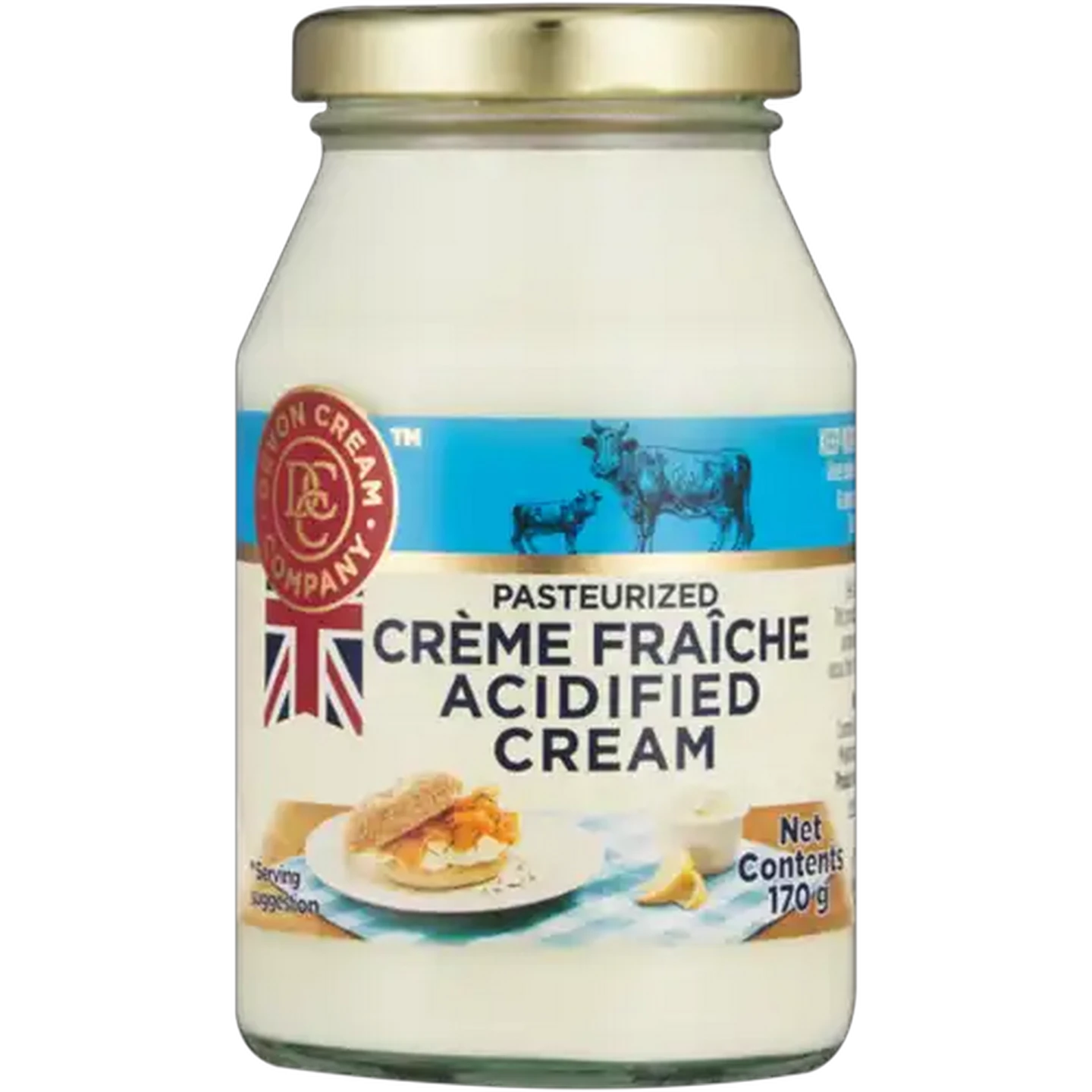 Image of Devon Cream Company Crème Fraîche Acidified Cream 170g