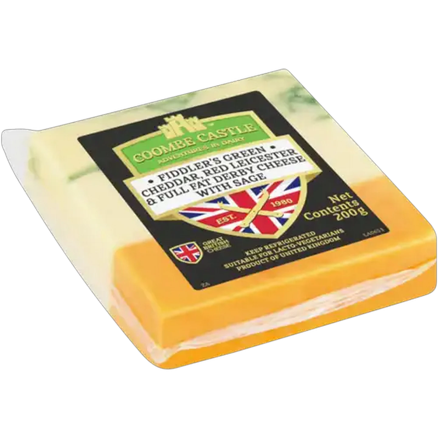 Image of Coombe Castle Fiddler's Green Speciality Cheese 200g