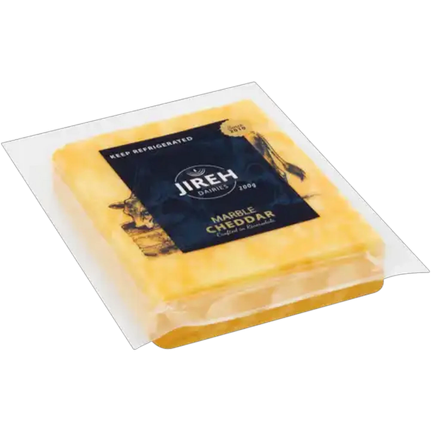 Image of Jireh Dairies Marble Cheddar Cheese 200g