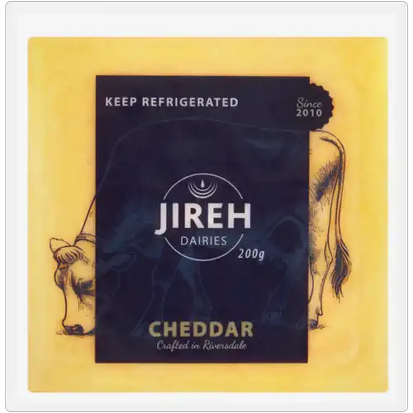 Image of Jireh Dairies Cheddar Cheese 200g