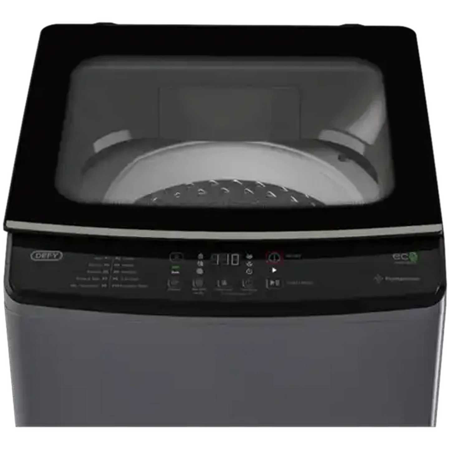 Image of Defy Manhattan Grey Top Loader Washing Machine with Fountain Wash 8kg (DTL165)