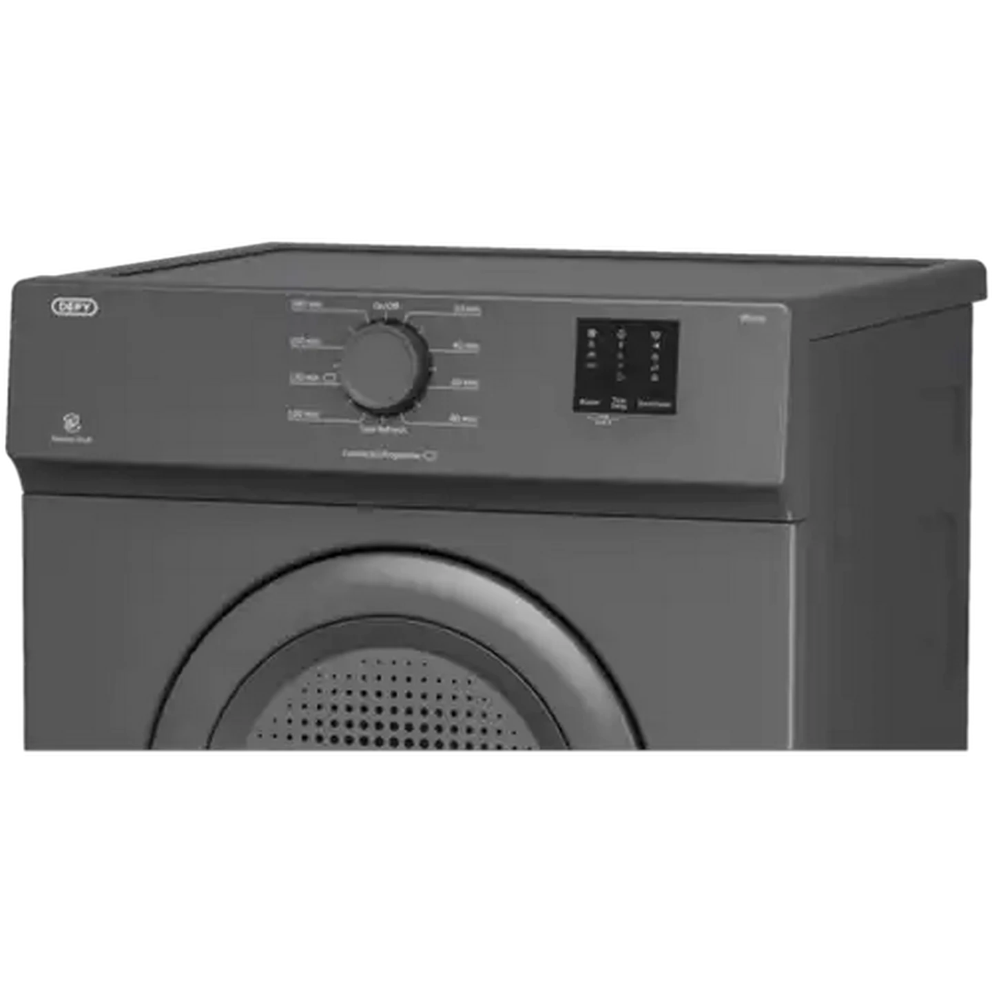 Image of Defy Manhattan Grey Air Vented Tumble Dryer 6kg (DTD236)