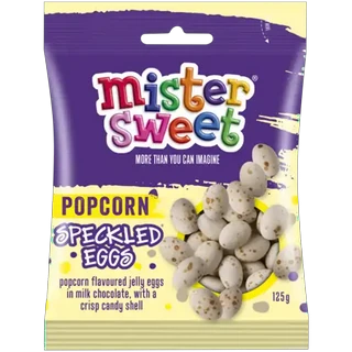 Mister Sweet Popcorn Speckled Eggs 125g