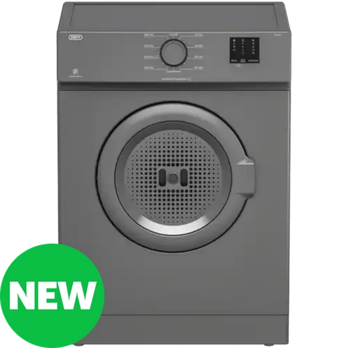Image of Defy Manhattan Grey Air Vented Tumble Dryer 6kg (DTD236)