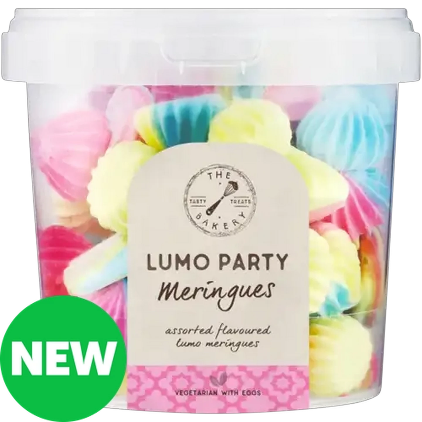Image of The Bakery Lumo Party Meringues 70g