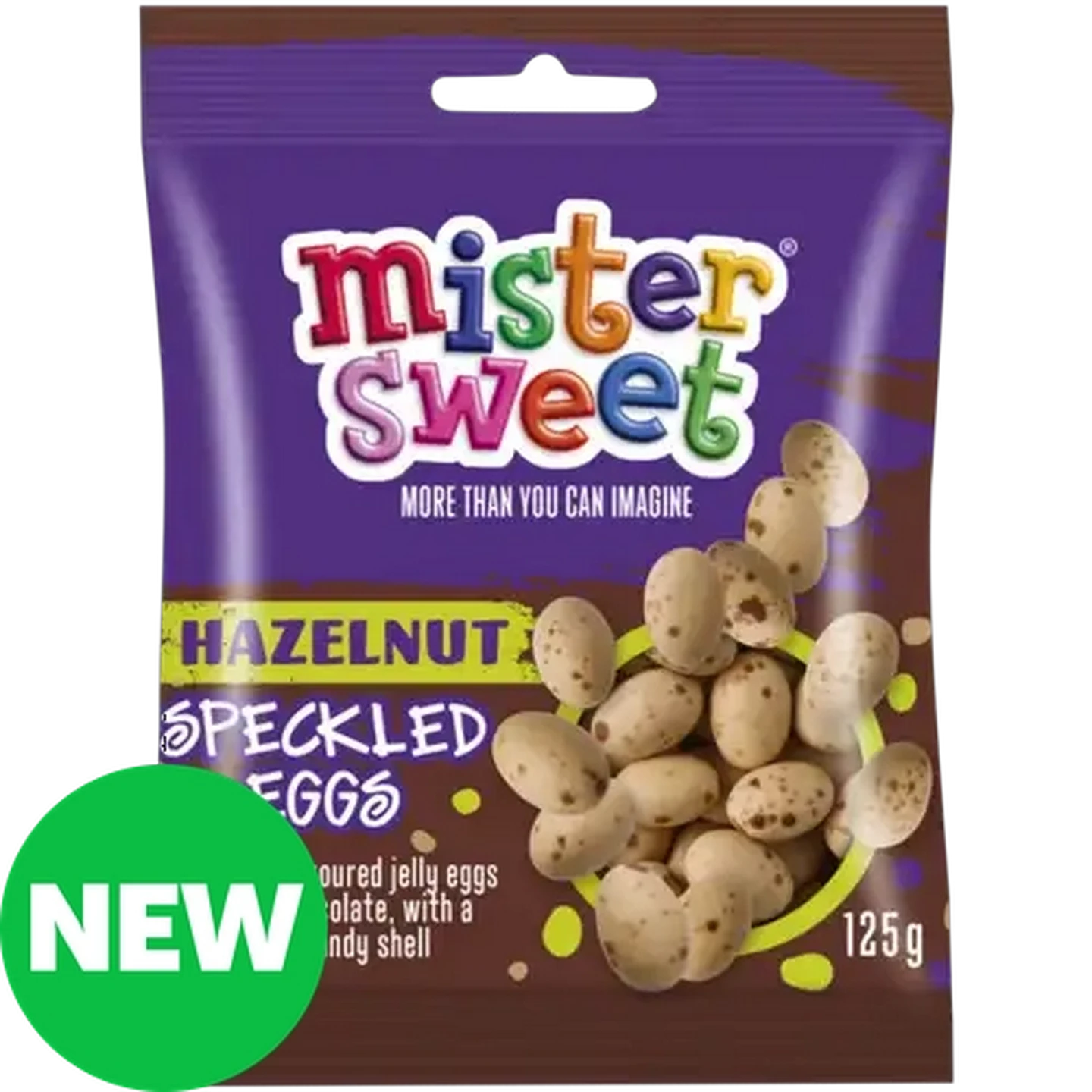 Image of Mister Sweet Hazelnut Speckled Eggs 125g