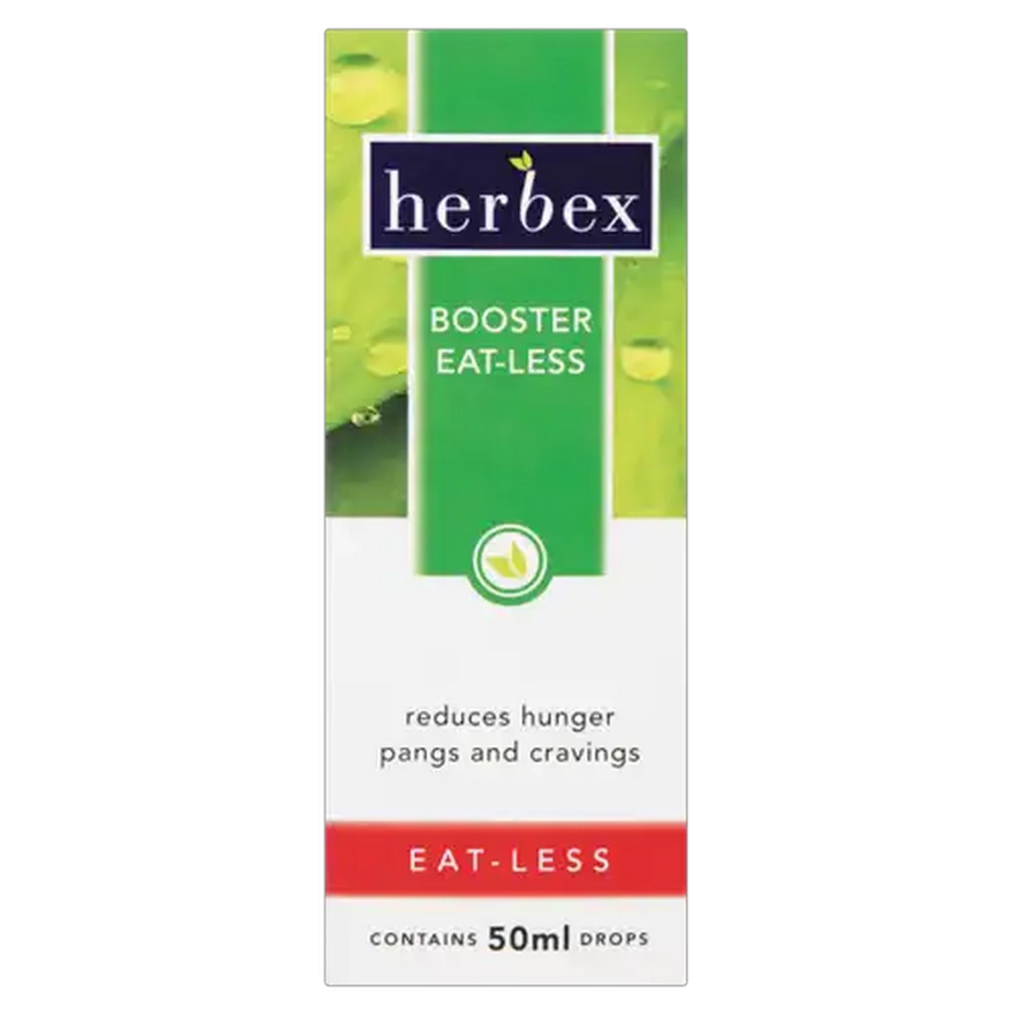 Image of Herbex Booster Drops Eat Less Slimming Aid 50ml