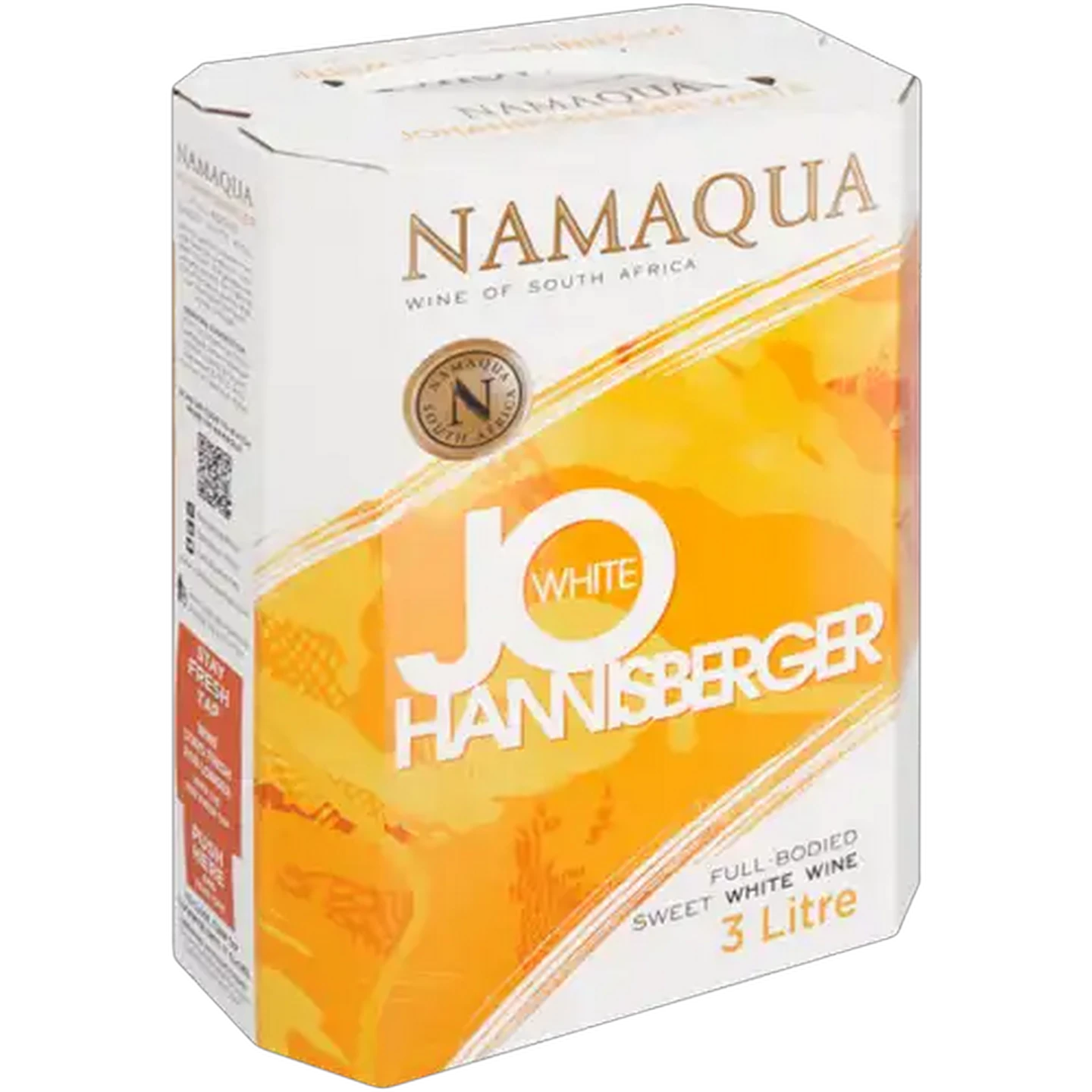 Image of Namaqua Johannisberger Natural Sweet White Wine Box 3L