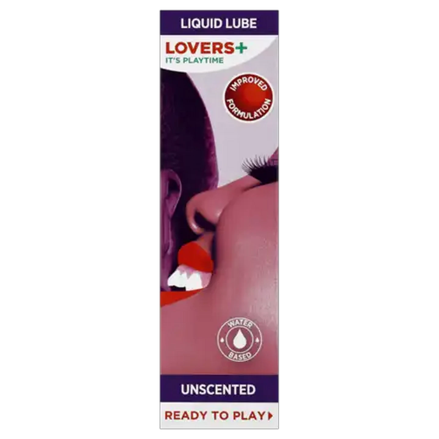 Image of Lovers Plus Unscented Liquid Lube Bottle 100ml