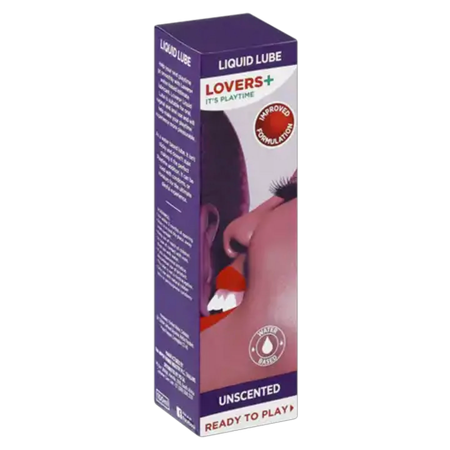 Image of Lovers Plus Unscented Liquid Lube Bottle 100ml