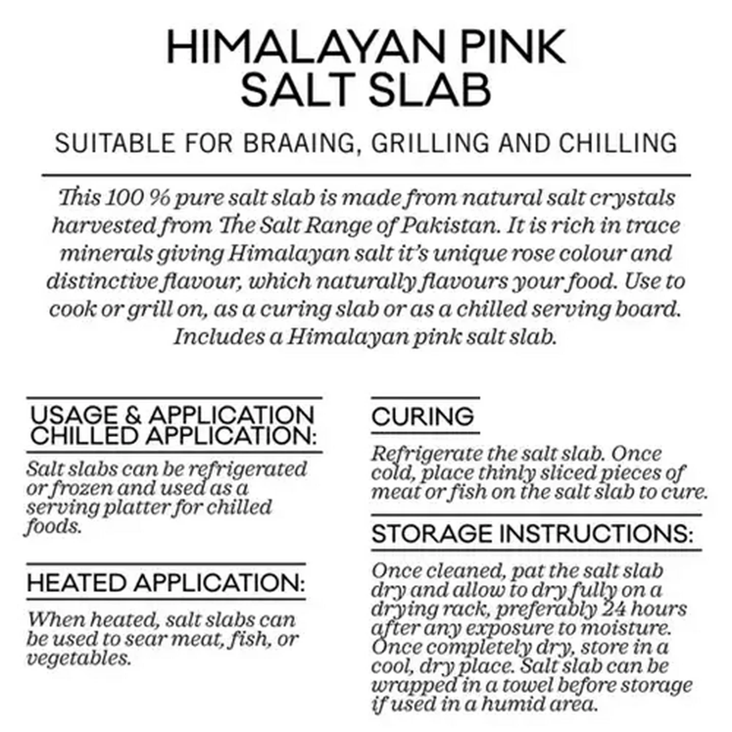 Image of Forage And Feast Himalayan Pink Salt Slab