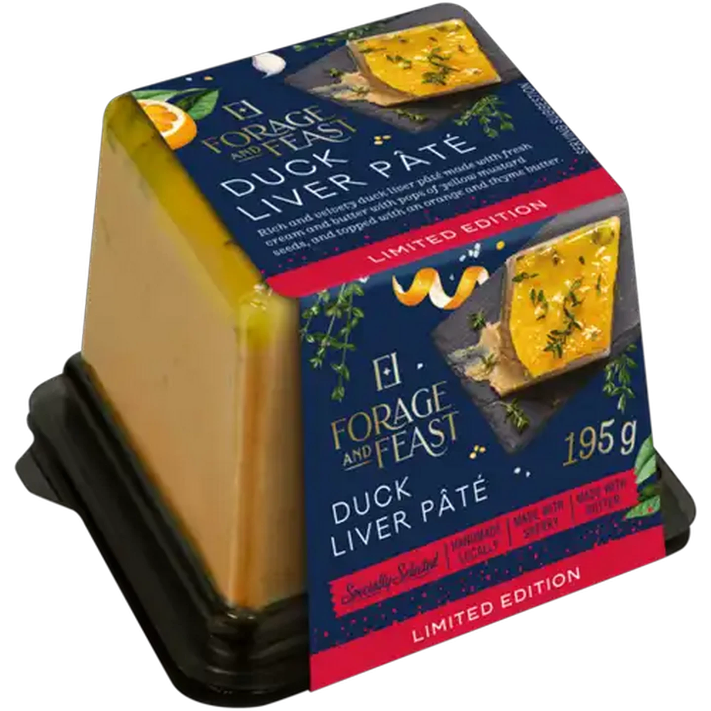 Image of Forage And Feast Limited Edition Duck Liver Pâté 195g