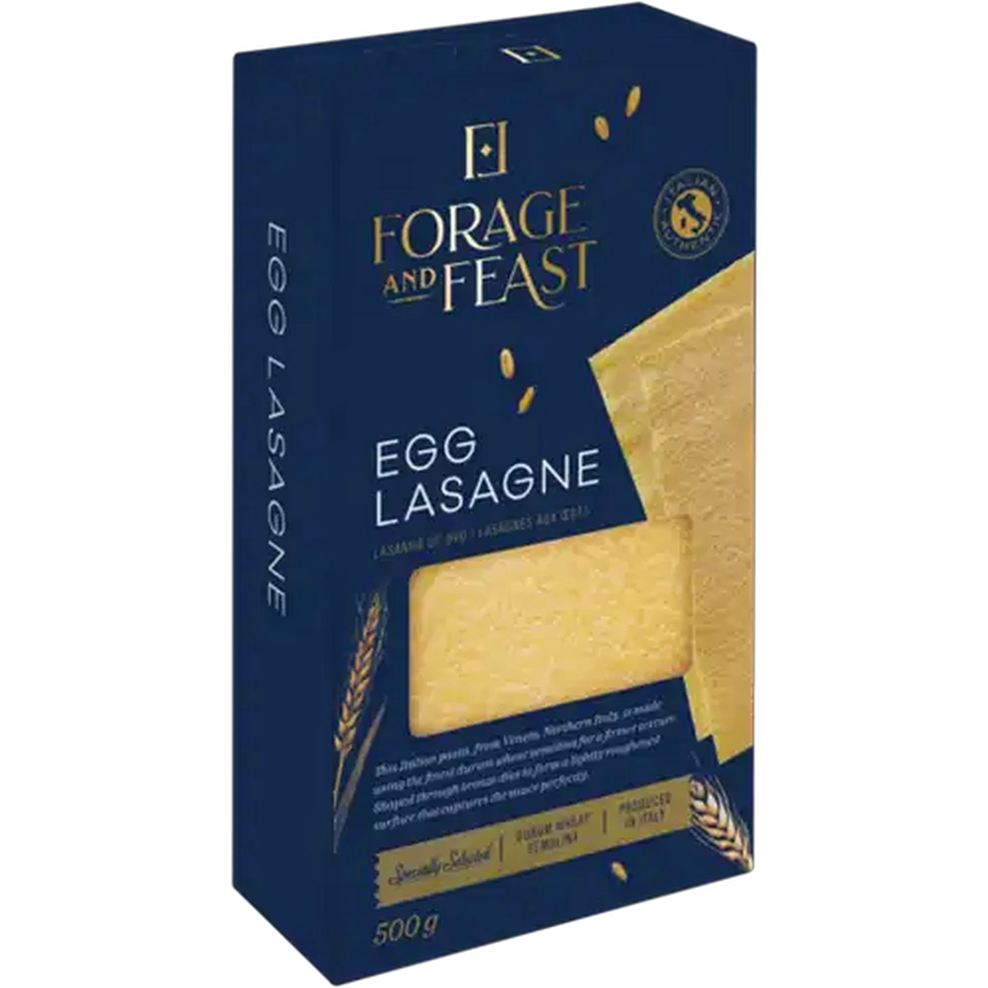 Image of Forage And Feast Egg Lasagne 500g