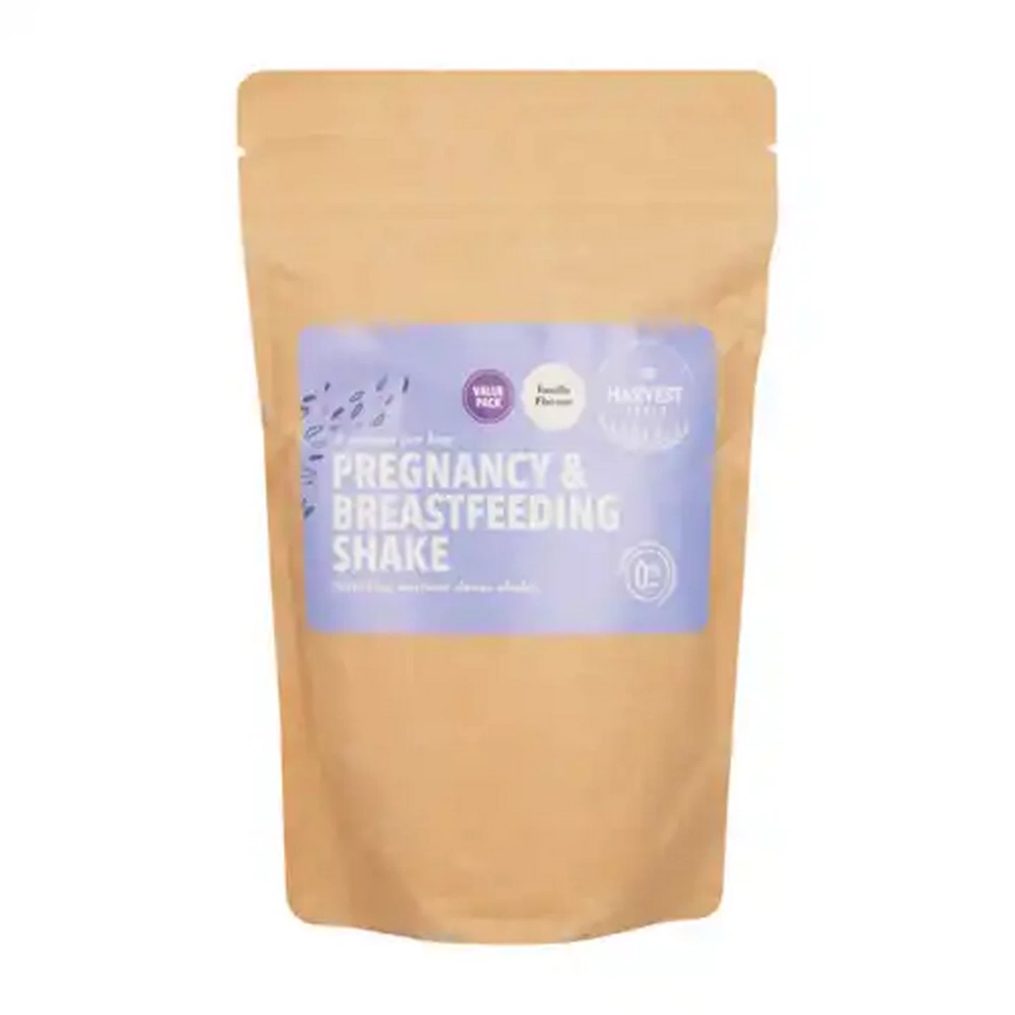 Image of The Harvest Table Vanilla Flavour Pregnancy & Breastfeeding Shake 260g