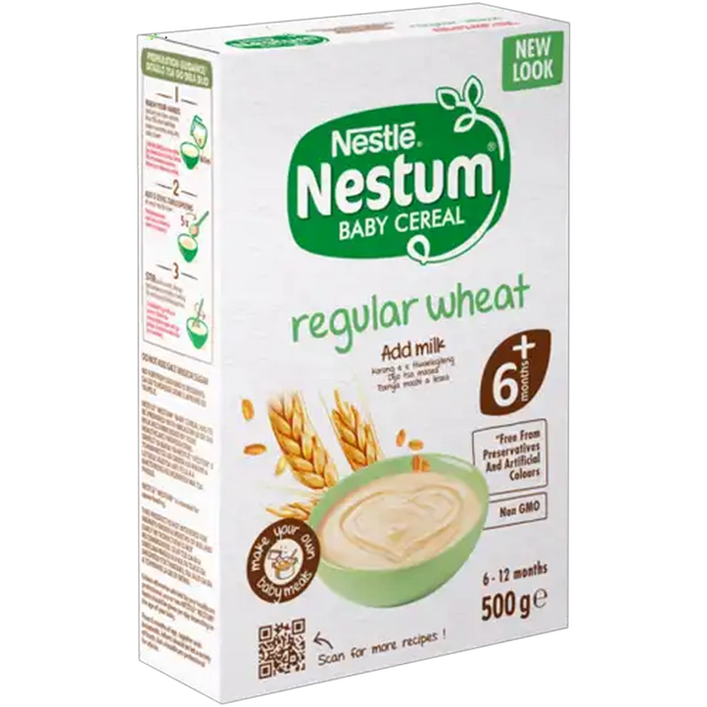 Image of Nestlé Nestum Regular Wheat Baby Cereal 500g
