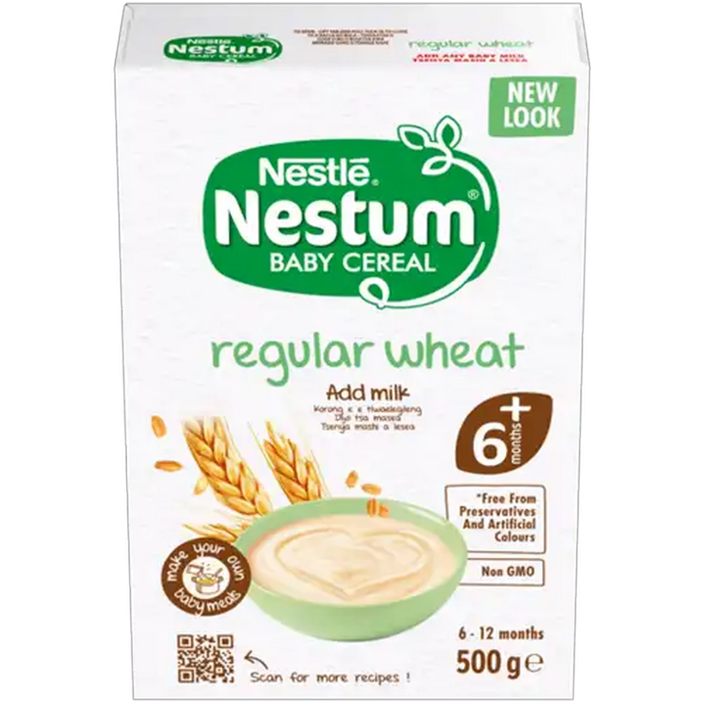 Image of Nestlé Nestum Regular Wheat Baby Cereal 500g