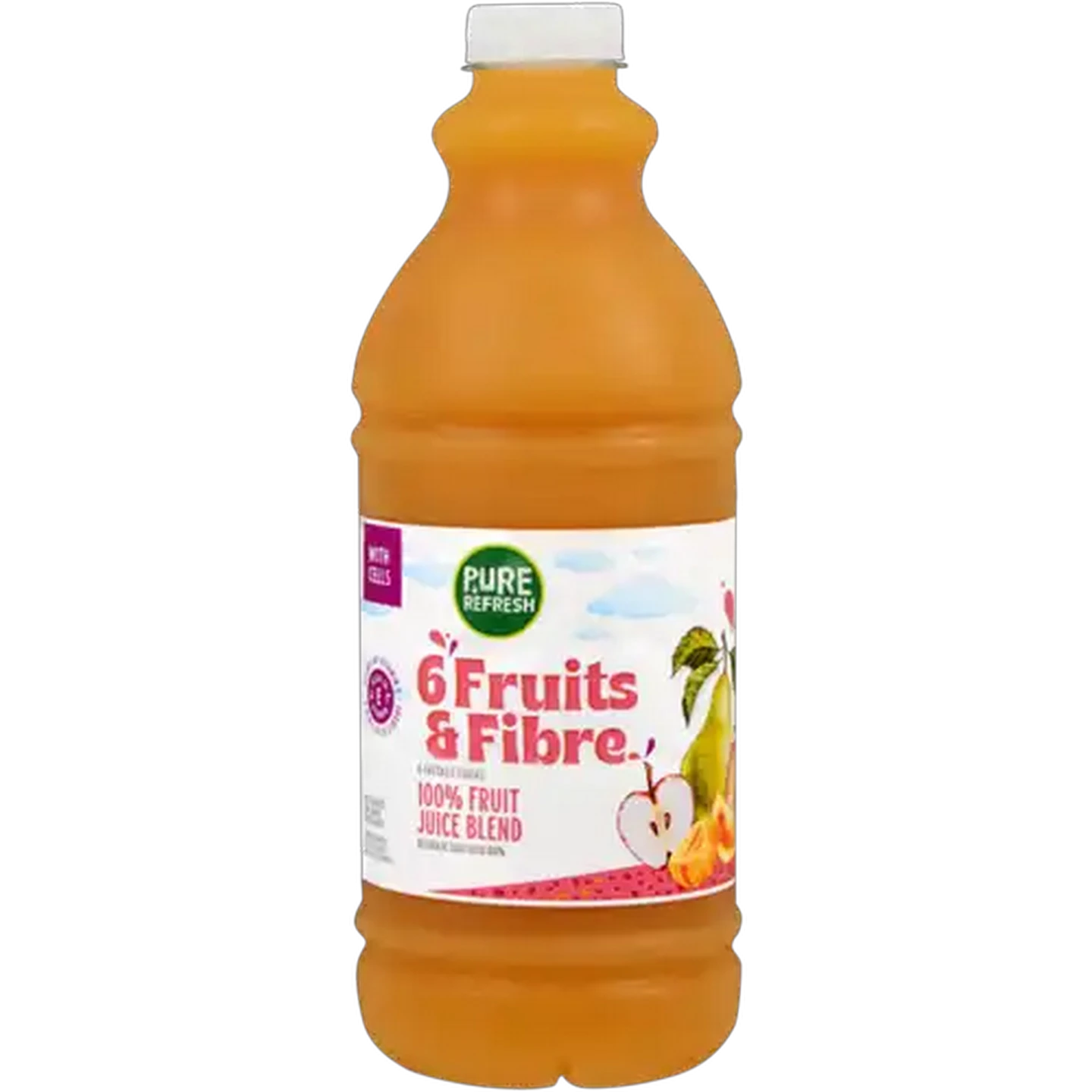 Image of Pure Refresh 6 Fruits & Fibre 100% Fruit Juice Blend 1.5L