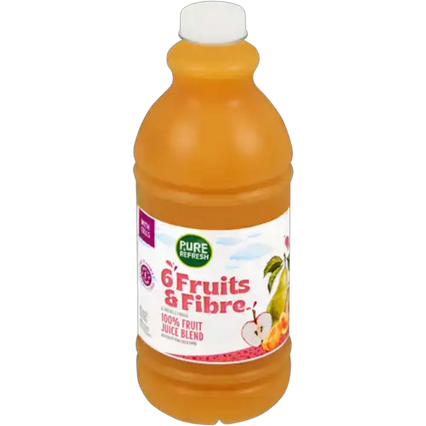 Image of Pure Refresh 6 Fruits & Fibre 100% Fruit Juice Blend 1.5L