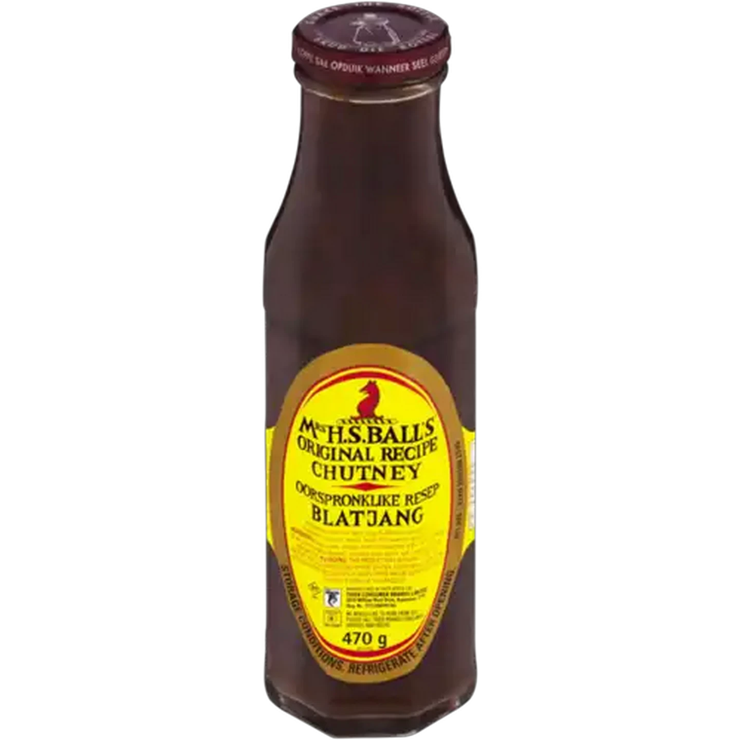 Image of Mrs H.S. Ball’s Chutney Original Chutney 470g