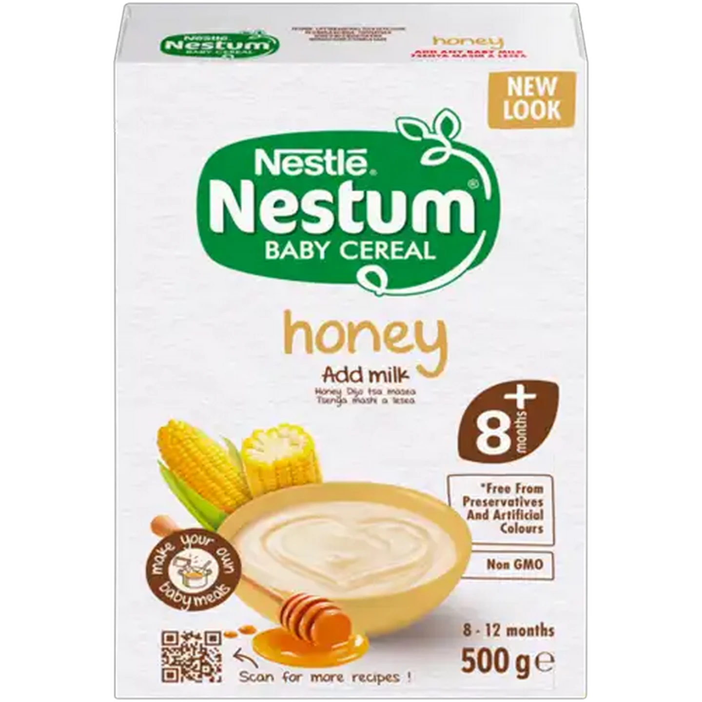 Image of Nestum 8-12 Months Honey Baby Cereal 500g