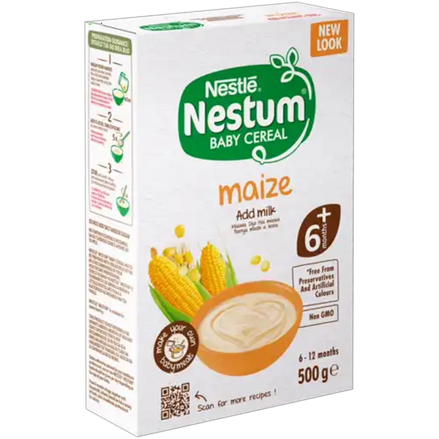 Image of Nestlé Nestum Maize Baby Cereal 500g