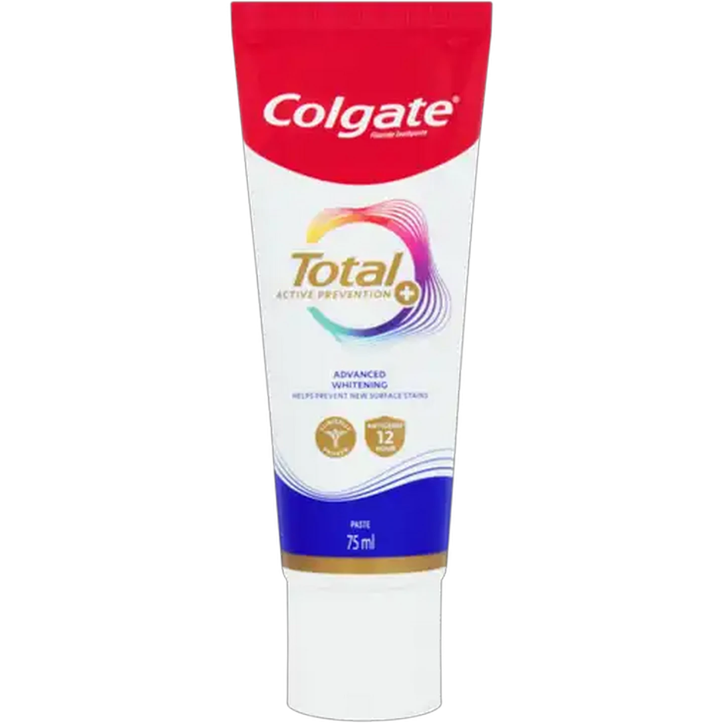 Image of Colgate Total Active Prevention Advanced Whitening Fluoride Toothpaste 75ml