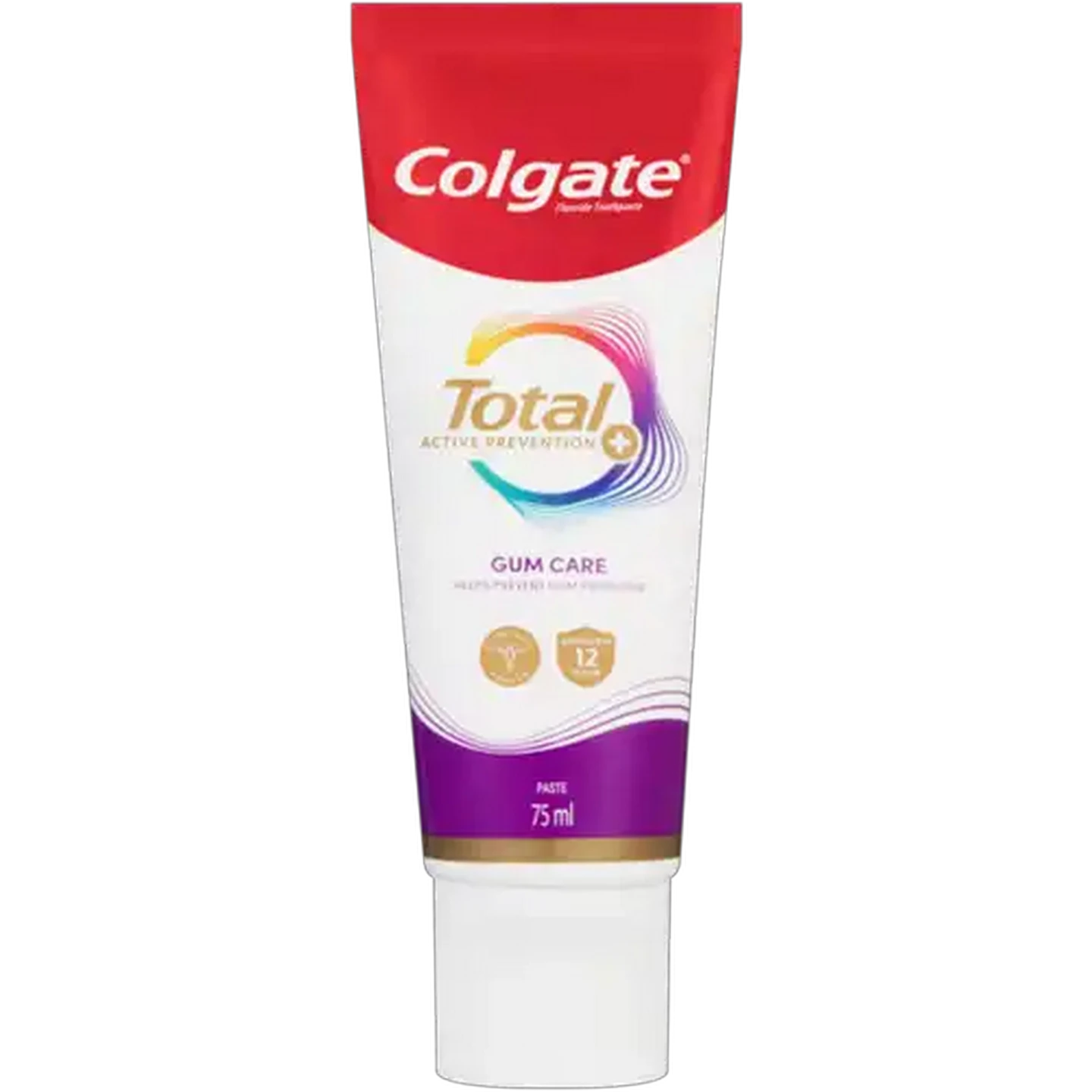 Image of Colgate Total Active Prevention Gum Care Fluoride Toothpaste 75ml