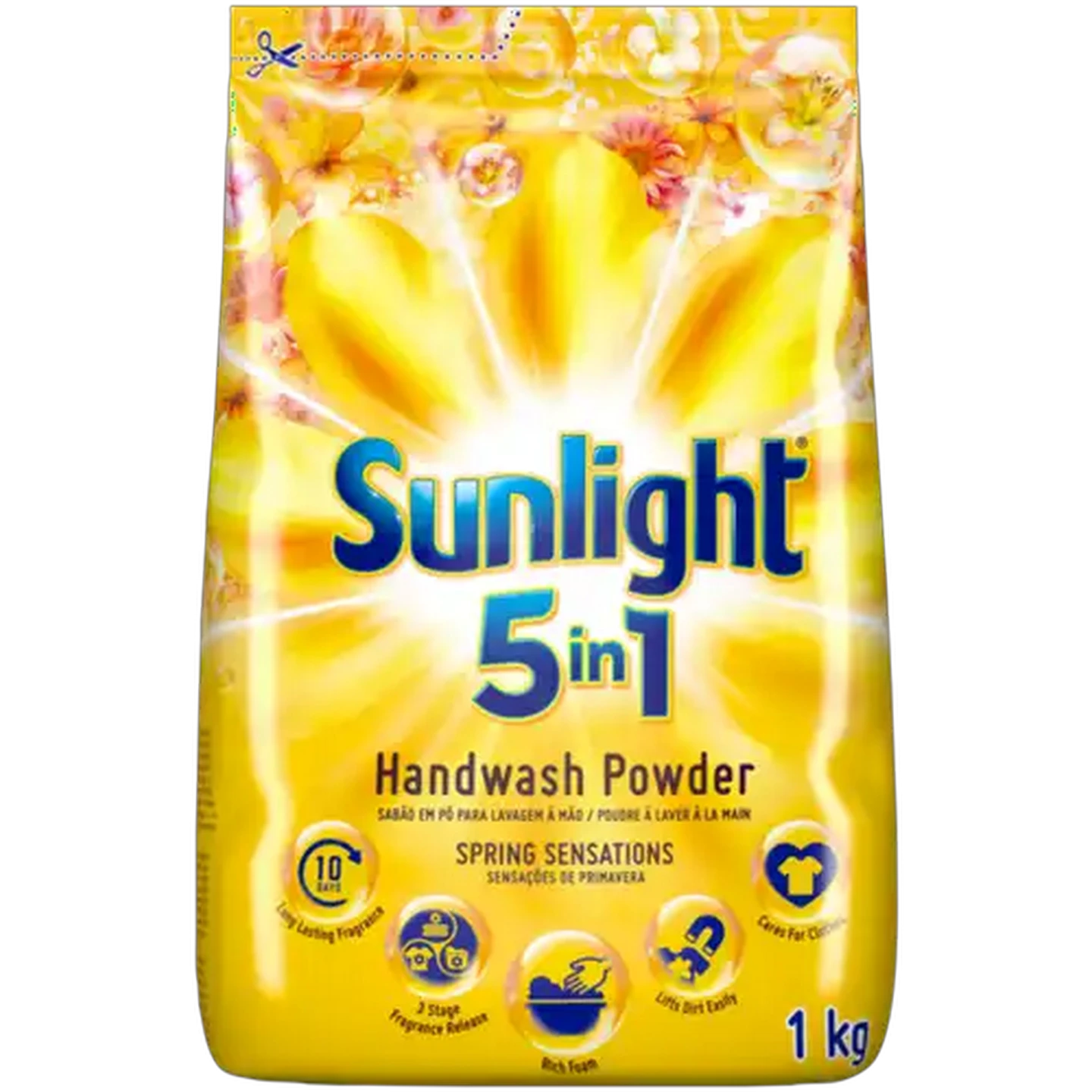 Image of Sunlight Spring Sensations 5-in-1 Handwash Powder 1kg