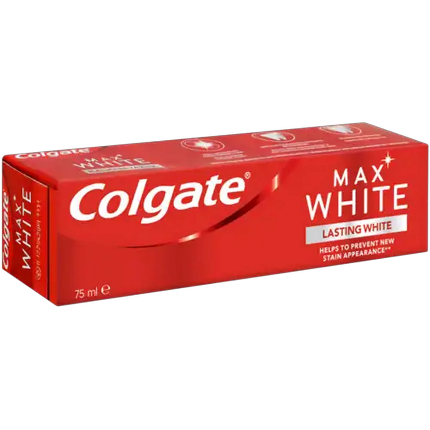 Image of Colgate Max White Lasting White Flouride Toothpaste 75ml