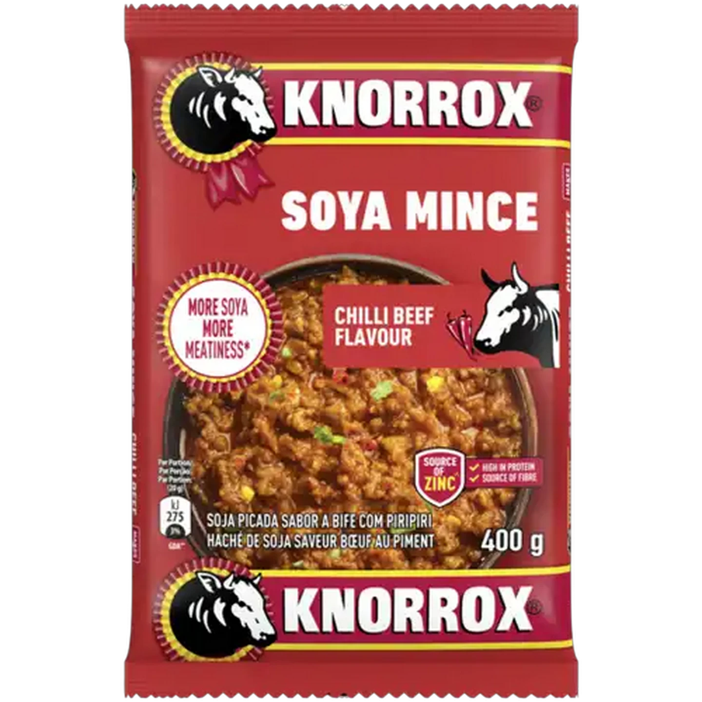 Image of Knorrox Chilli Beef Flavoured Soya Mince 400g